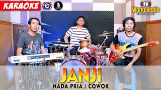 JANJI KARAOKE KOPLO NADA PRIA COWOK AUDIO BASS GLERRR [upl. by Neila433]