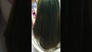 applying highlights in black hair see the result [upl. by Rudin]