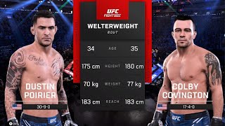 Dustin Poire 🆚 Colby Covington   Simulation on PS5🥊UFC5 [upl. by Blain]