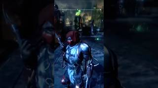 Thought I Found A Dark Souls Boss shorts gaming funny dc azrael batman arkhamcity [upl. by Namijneb]