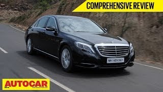 2014 Mercedes Benz SClass S350 CDI  Full Roadtest Video  Autocar India [upl. by Crespo]