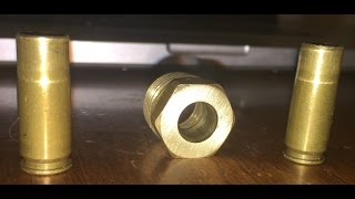 45 ACP Shotshell Forming  NO DIES NEEDED  10 in parts  tools [upl. by Soilisav]