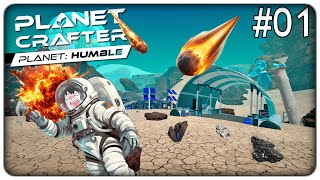 PRECIPITIAMO SUL NUOVO PIANETA DA TERRAFORMARE NEL NUOVISSIMO DLC  Planet Crafter Humble DLC ep01 [upl. by Epstein]