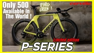 New Cervelo P Series Paris green Limited edition  Special TT bike only 500  world wide [upl. by Woodall]