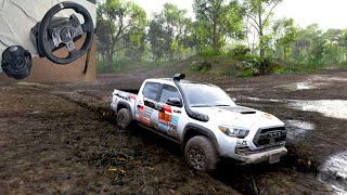 Toyota Tacoma TRD PRO  OFFROAD  Forza Horizon 5  Steering wheel gameplay [upl. by Demaggio]