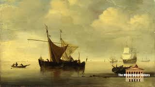 Gallery Paintings with Classical Music Studio of Willem van de Velde HD [upl. by Khai17]