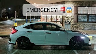 EMERGENCY SPARE TIRE INSTALL  10TH GEN HONDA CIVIC [upl. by Morna90]