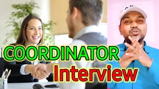 Coordinator job interview kaise hota haicoordinator interview mantumartin [upl. by Adnowat]