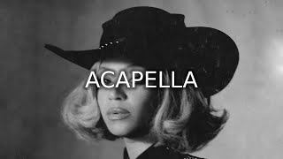 Beyoncé  16 CARRIAGES ACAPELLA [upl. by Neirad]