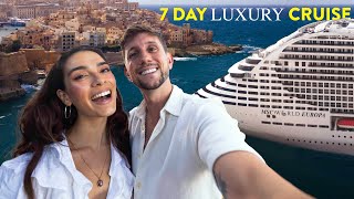 7 Days on a Luxury Cruise inside MSC Yacht Club [upl. by Isewk]