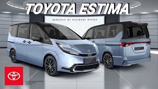 ALL NEW TOYOTA ESTIMA 20242025 REDESIGN  Digimods DESIGN [upl. by Yule982]