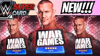 WWE Supercard  Trying NEW WAR GAMES MODE [upl. by Iek239]