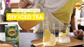 Recipe for Lipton DIY Iced Tea [upl. by Eenel156]