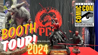 SDCC 2024 PCS Collectibles Booth Tour [upl. by Dnartreb438]