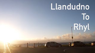 Driving Llandudno to Rhyl 30th October 2022 ASMR [upl. by Goldston571]