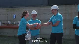 Eveniment de voluntariat pentru 48 de lideri de opinie organizat de ENGIE și Habitat for Humanity [upl. by Gunnar]