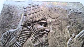 Tiglathpileser III the King Nimrud central Palace Assyrian 728 BC British Museum London [upl. by Nie103]