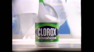 1993 Clorox Fresh Scent Bleach quotquotHave you smelled Clorox latelyquot TV Commercial [upl. by Sigismondo177]