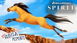 Saddle Up and Sing Along Spirits Best Songs 🐴🎶  Spirit Stallion of the Cimarron  Mega Moments [upl. by Sulohcin171]