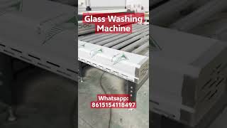 Horizontal Glass Washing Machine ready for delivery to Ghana glass export glassprocessing [upl. by Jadd]