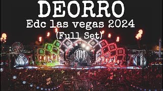 Deorro  EDC Las Vegas 2024 Cosmic Meadow Full Set [upl. by Seppala150]