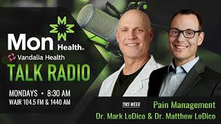 Mon Health Talk  Pain Management with Dr Mark LoDico amp Dr Matthew LoDico [upl. by Yentyrb]