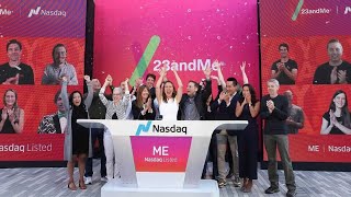 23andMe CEO Anne Wojcicki at our Nasdaq Opening Bell Ceremony [upl. by Richman]