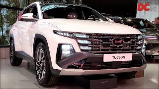 2025 Hyundai Tucson 16T Facelift Creamy White Pearl  4K Detail Cut DCUT [upl. by Gibbie]