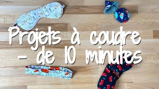 Tuto couture pour débutant EN MOINS DE 10 MINUTES  PATRONS GRATUITS 4 [upl. by Yllus]