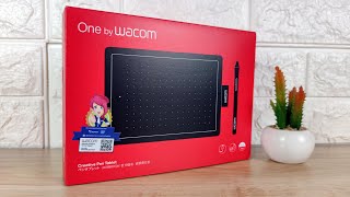 Unboxing Wacom One CTL 472 Best Value Creative Pen Tablet [upl. by Epuladaug]