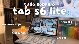 TAB S6 LITE AINDA VALE A PENA Opinião pós 2 anos de uso  Tablet para estudantes🎒✨ [upl. by Kremer979]