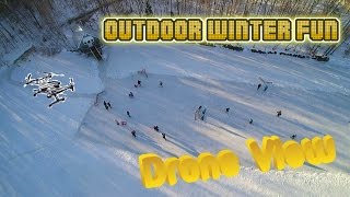 Drone footage Outdoor Skating  Grand Barachois [upl. by Assirual79]