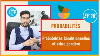 CAFE ECO  Probabilités S2 EP10 Probabilités Conditionnelles et arbre pondéré [upl. by Adirahs]