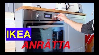 ANRÄTTA – Backofen von IKEA im Test [upl. by Niattirb]