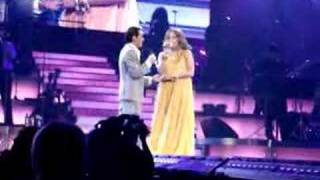 Jennifer Lopez amp Marc Anthony  No Me Ames live [upl. by Annaeiluj]