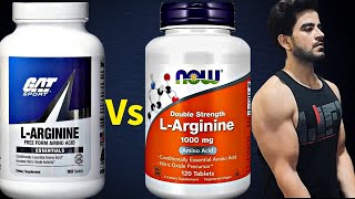 GAT Vs NOW L Arginine  L Arginine  Citrulline Malate Vs L Arginine  My L Arginine Experience [upl. by Langsdon487]