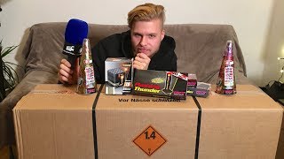 Unboxing  Infos über die FeuerwerkÜberraschungspakete von Weco  LIVESTREAM [upl. by Jansen986]