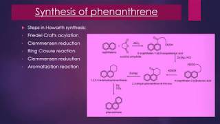 PHENANTHRENE STRUCTURE SYNTHESIS CHEMICAL PROPERTIES amp MEDICINAL USES [upl. by Kinsley]