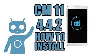 CYANOGENMOD 11 for GALAXY NOTE 3  HOW TO INSTALL [upl. by White184]