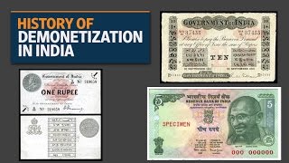 History of demonetisation in India [upl. by Gnanmas]