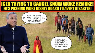 Iger DESPERATELY Trying to CANCEL the Snow White Remake  He KNOWS Its a DISASTER Sources Claim [upl. by Nodaj]