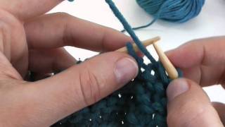 Linke Maschen Stricken [upl. by Anahahs120]