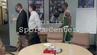 Rajon Rondo Has big hands Sportscenter Commercial [upl. by Enirol]