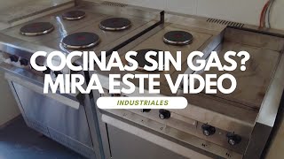 Cocinas eléctricas Industriales embarcaciones y escuelas Fábrica [upl. by Formica]