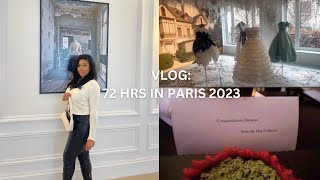 VLOG I WON A FREE TRIP  72 HOURS IN PARIS  DEANNE LONDON [upl. by Llerrot]