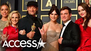 CODA Makes History At Oscars w Win Best Picture [upl. by Arrec]