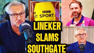 Gary Lineker criticism of Gareth Southgate leaves BBC staff at Euro 2024 embarrassed [upl. by Marilin975]