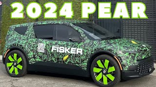 2024 Fisker Pear ReviewFirst look InteriorexteriorRelease date [upl. by Llerrem754]