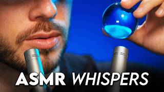 ASMR UPCLOSE WHISPERS  Quietly Talking You to Sleep 💤 Plus Soothing Triggers from Ear to Ear [upl. by Morlee]