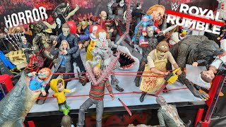 HORROR ROYAL RUMBLE ACTION FIGURE MATCH [upl. by Waal265]